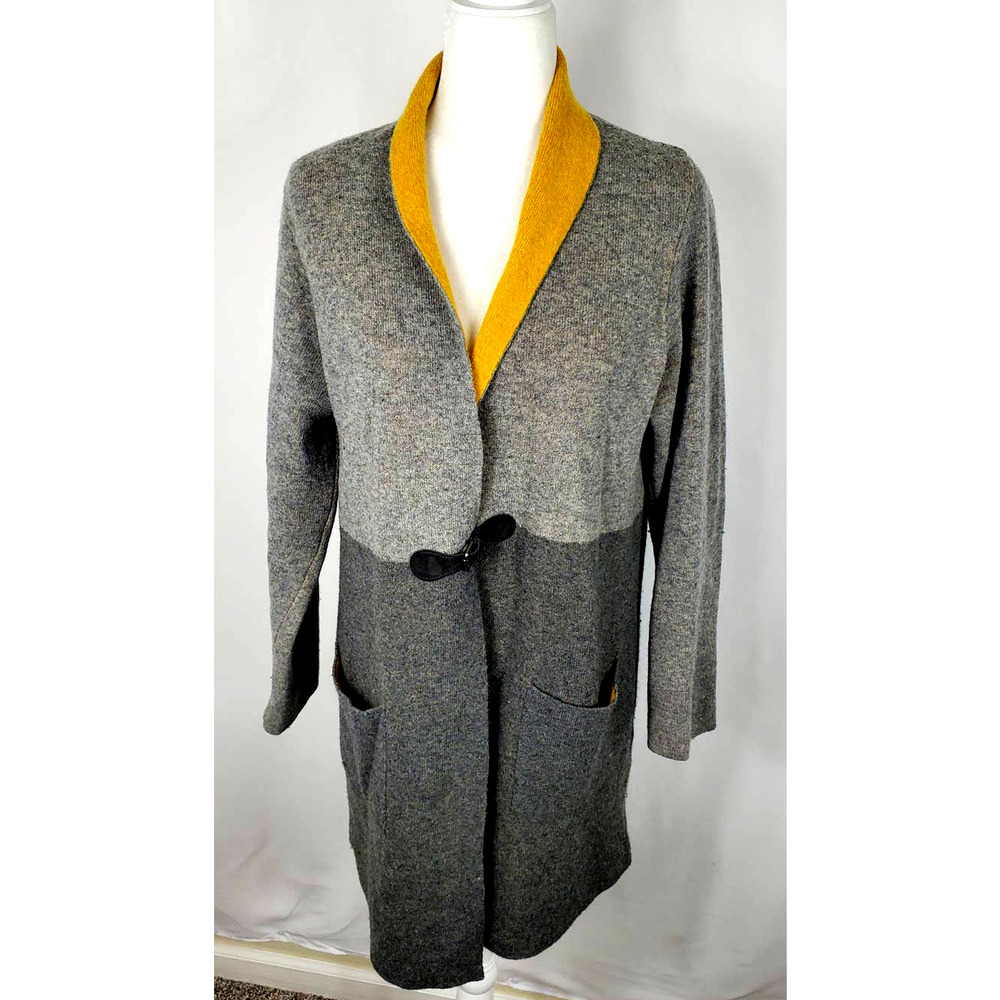 Aida By Anthropologie Long Cardigan Coat Womens Large